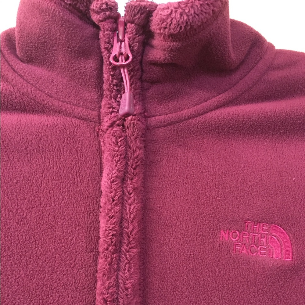The North Face zip up sweater